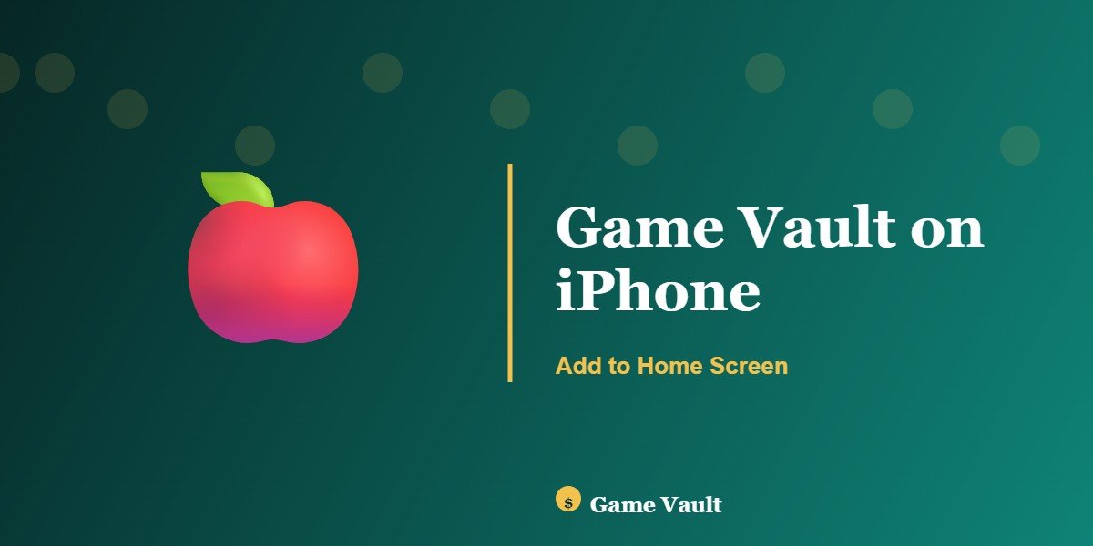 Game Vault on iPhone Game Vault